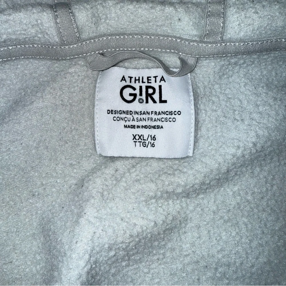 Athleta Girl - Gray Zip Up Jacket - Girls XXL (16)